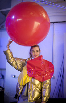 Sarah Mower Larks Around With On|Off after Louise Gray show