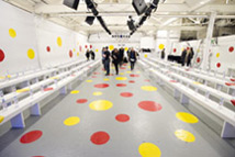 Sarah Mower Larks Around With On|Off after Louise Gray show